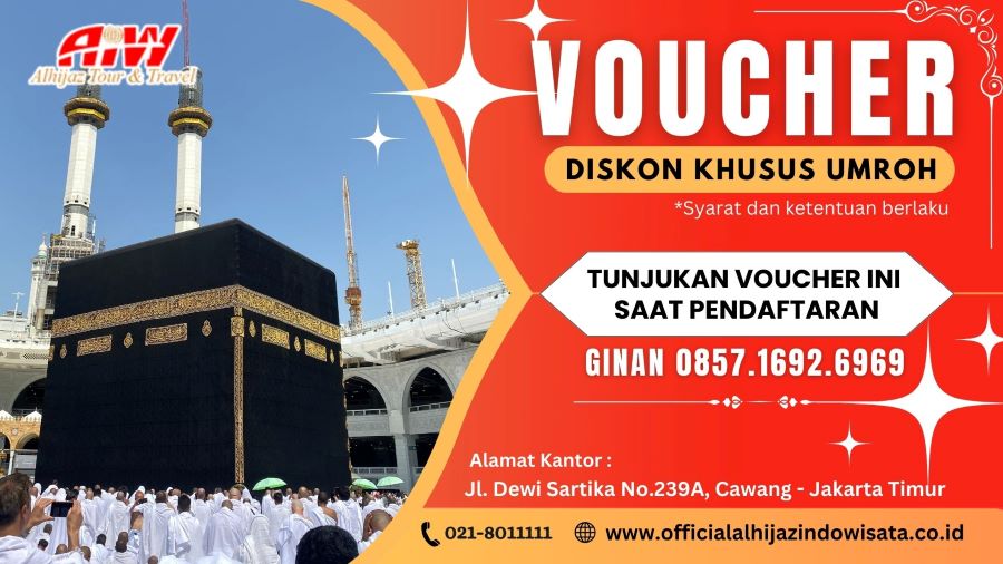 Vocher Paket Umroh 2026 Alhijaz