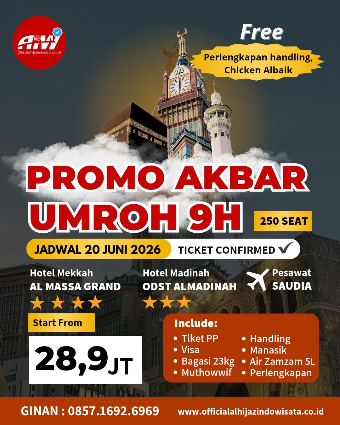 paket umroh 2026 alhijaz